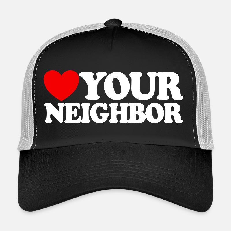 Charité – Foi chrétienne – Jésus Casquette trucker 