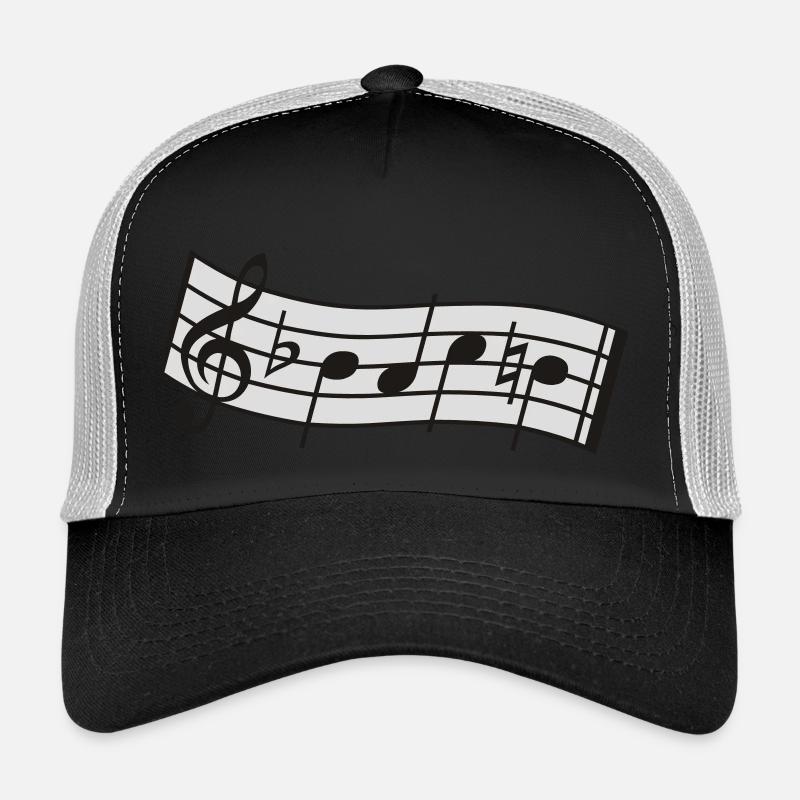 bach - Trucker Cap - Schwarz/Steingrau