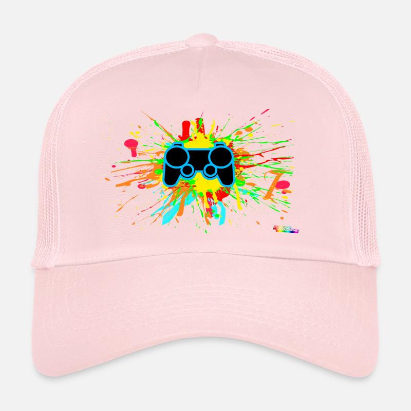 Graffiti contrôleur éclaboussure Casquette trucker 