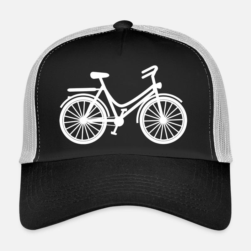 vélo - Casquette trucker - noir/gris pierre