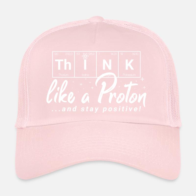 THINK Positive - chemical elements Trucker Cap