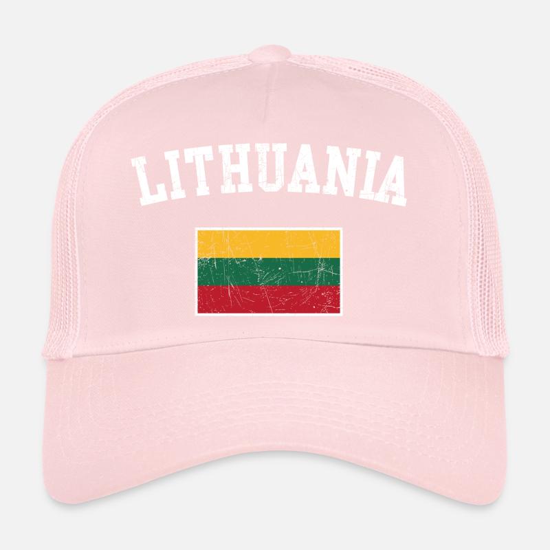 Lithuania Arc Flag Graphic Trucker Cap