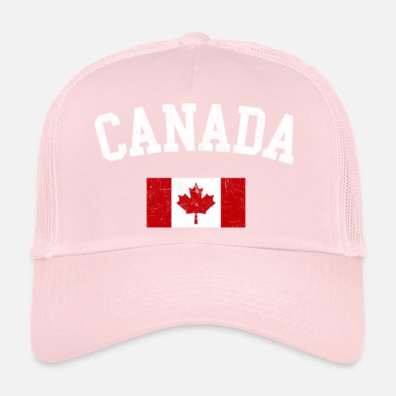 Kanada-Bogen mit Ahornflagge Trucker Cap