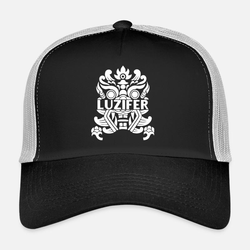 Lucifer - Trucker Cap - black/stone grey