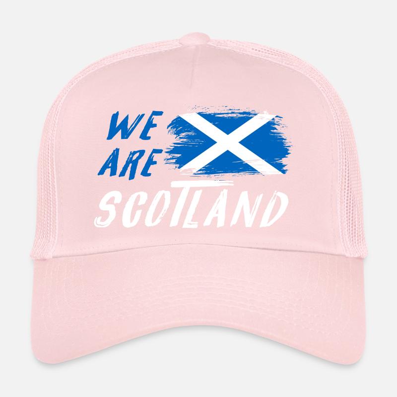 Drapeaux We Are Scotland Casquette trucker 
