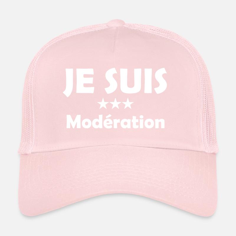 Je Suis Toujours Avec Modération Bière Casquette trucker 