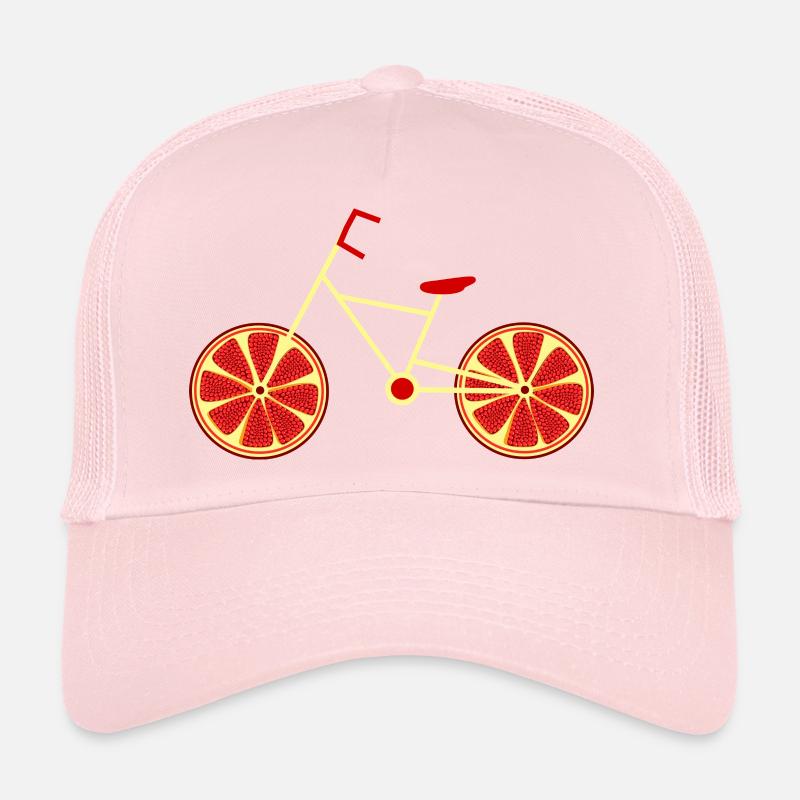 Vélo Grenade Rouge Cycliste Cyclisme Casquette trucker 