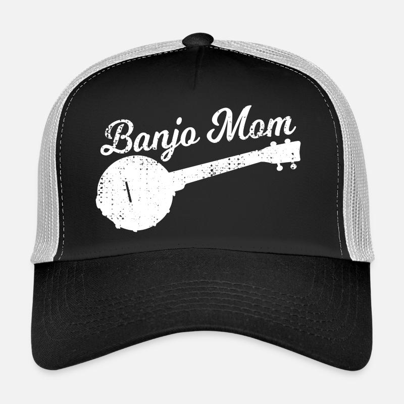 Maman joueuse de banjo Casquette trucker 