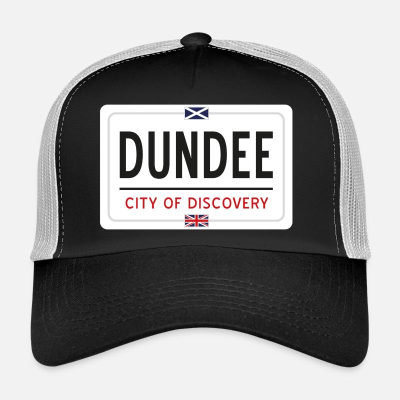 Signe de nom de lieu de Dundee Casquette trucker 