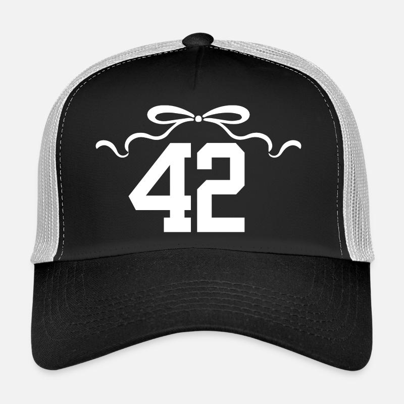 Numéro 42 noeud - 42e anniversaire Casquette trucker 