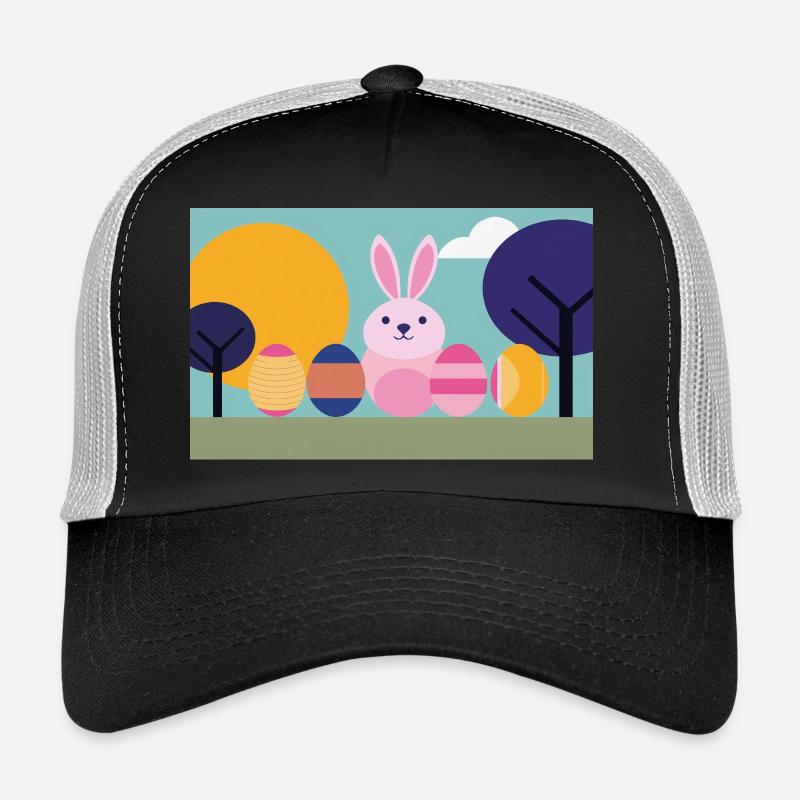 Easter Bunny No.07 Trucker Cap