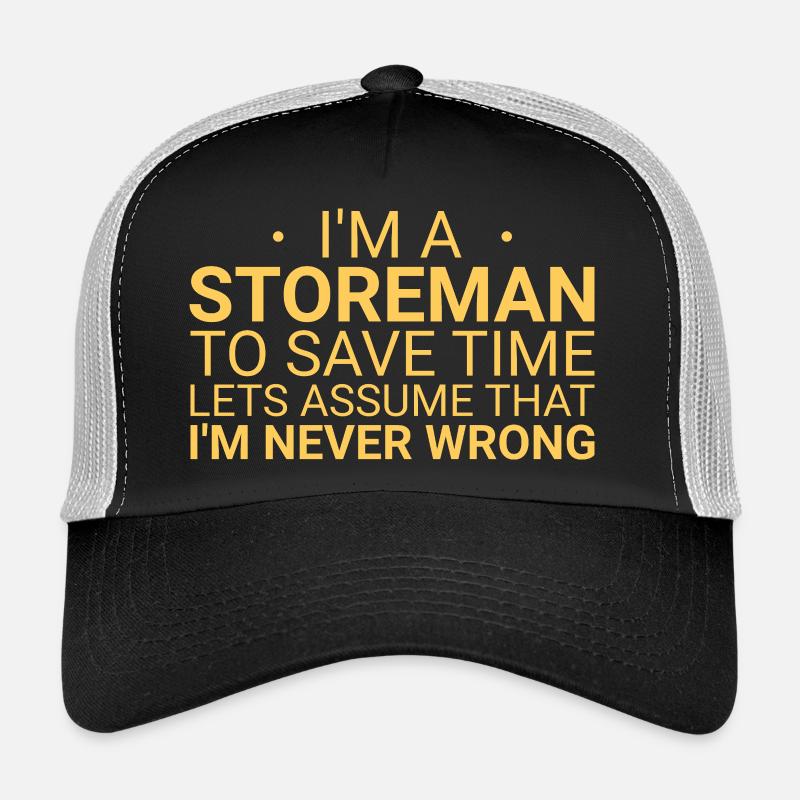 Storeman ne se trompe jamais Casquette trucker 