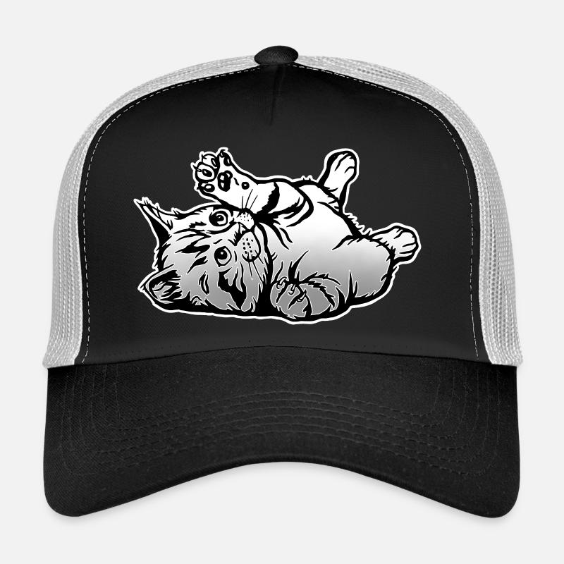 Chat joueur Casquette trucker 