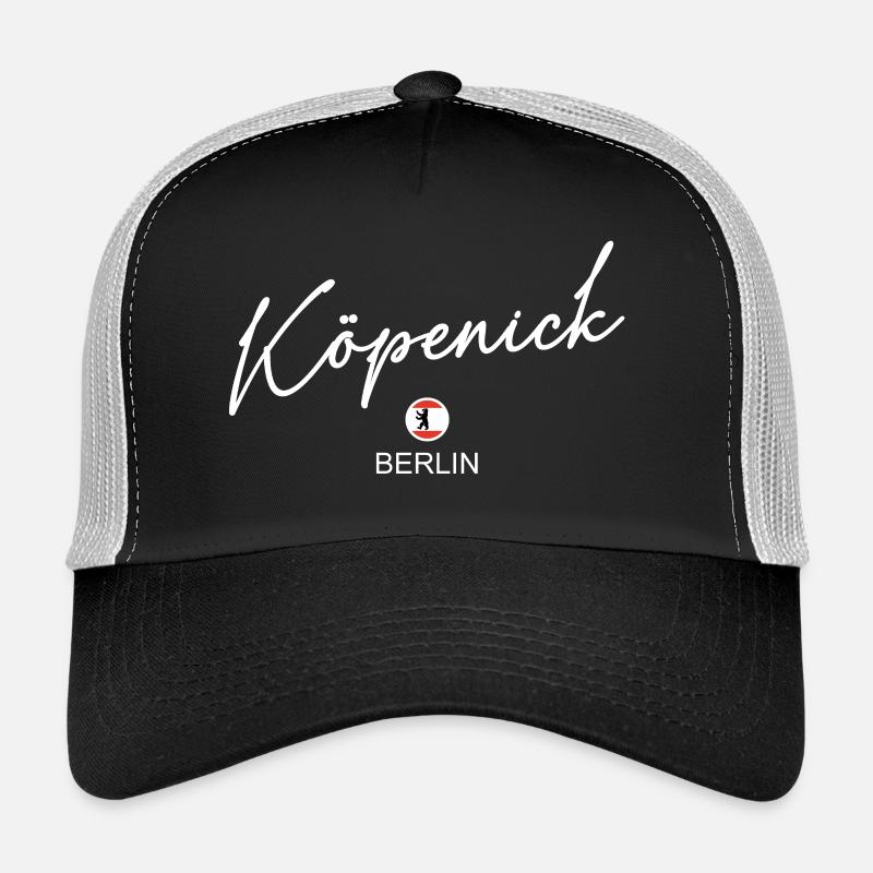 Köpenick - Drapeau de Berlin - Ours de Berlin Casquette trucker 