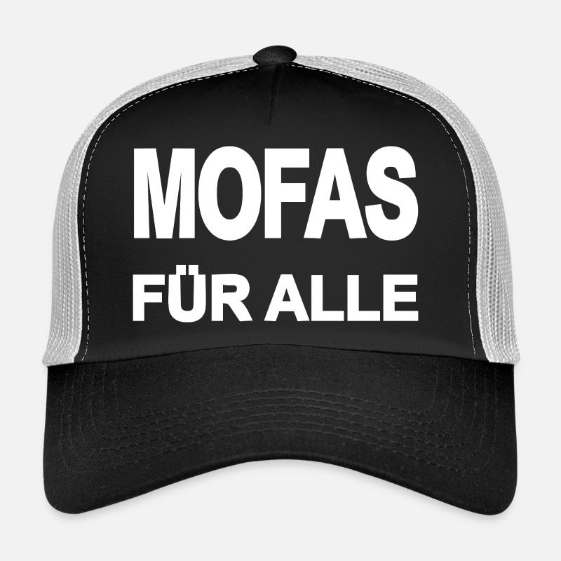 Moped - Trucker Cap - black/stone grey