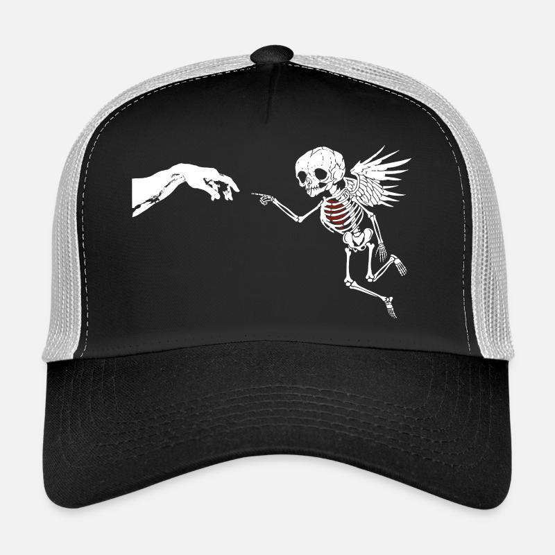 CUPID - Trucker Cap - black/stone grey
