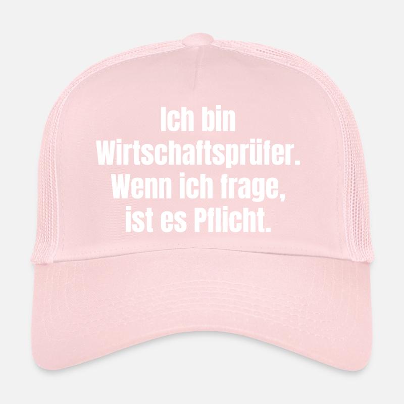 Je suis expert-comptable agréé Devis Casquette trucker 