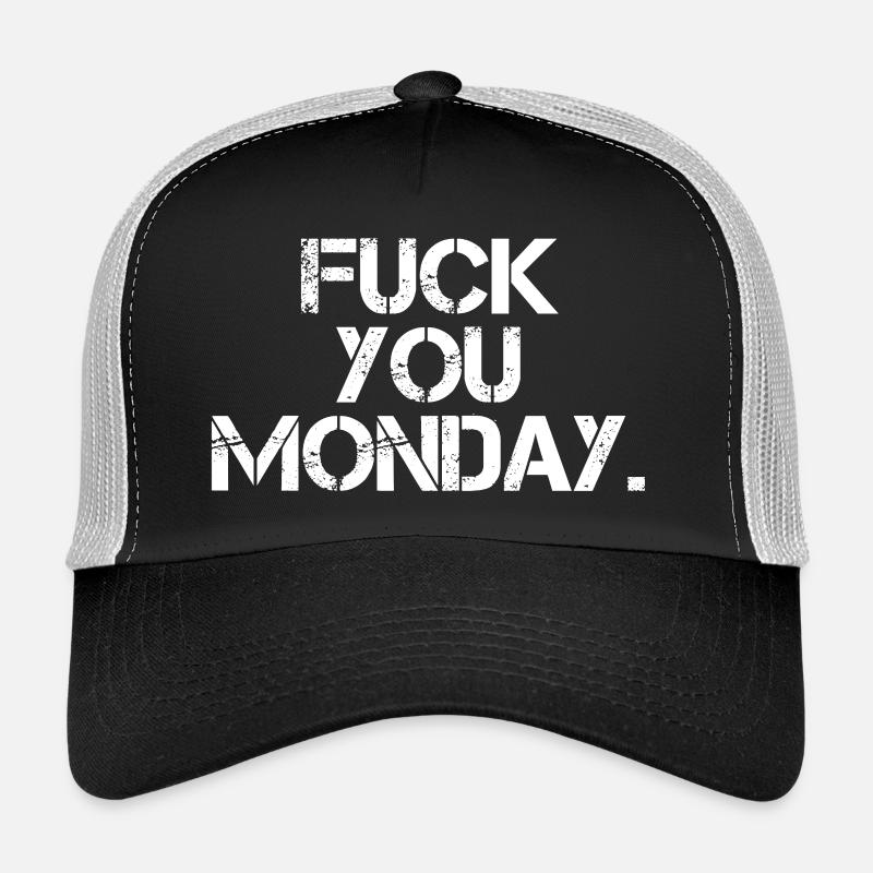 Fick dich Montag Trucker Cap