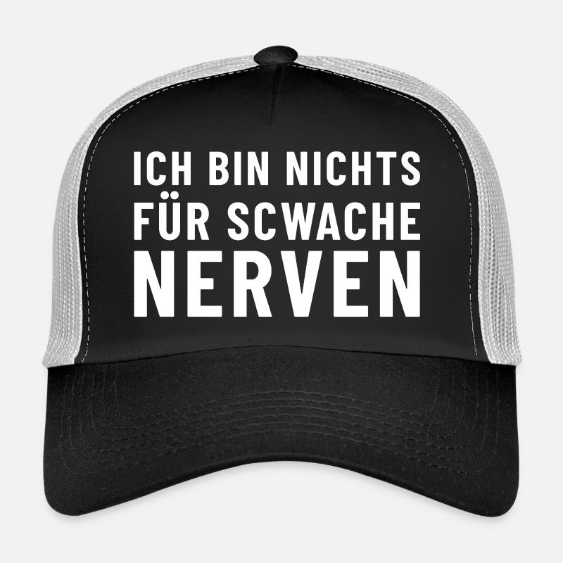 Je ne suis pas pour les âmes sensibles Casquette trucker 