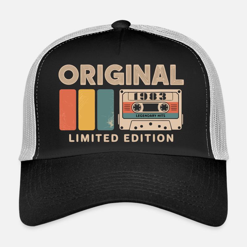 Original 1983 Birthday 1983 Gift 1983 Retro Trucker Cap
