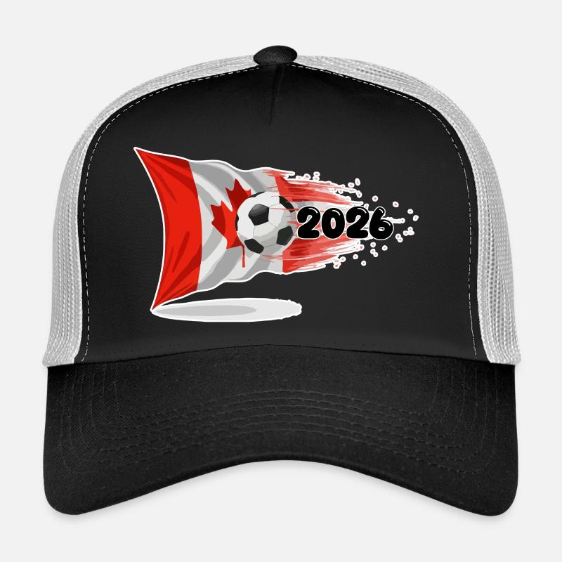 Canada 2026 Soccer Rush Casquette trucker 