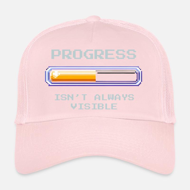 Progrès invisible | Travail social Casquette trucker 