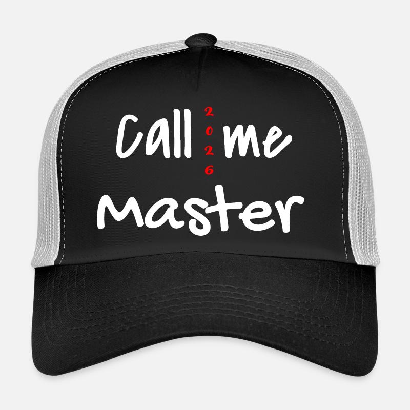Master 2026 Graduation Graduation Trucker Cap