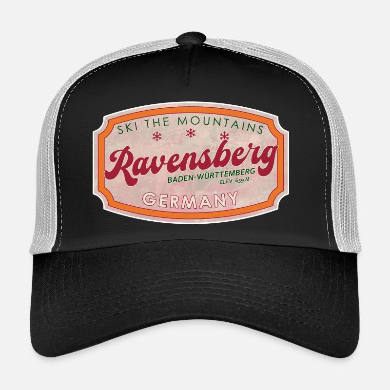 Ravensberg Alpine Ski Vintage Abzeichen Trucker Cap