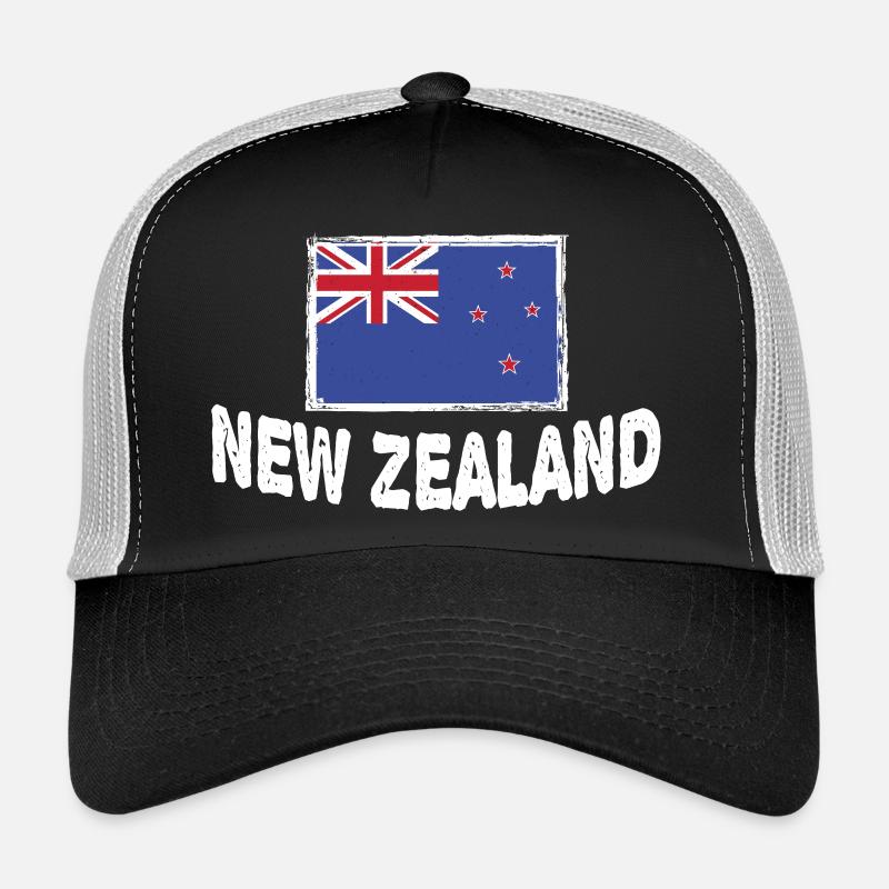 Drapeau néo-zélandais de la Nouvelle-Zélande Casquette trucker 