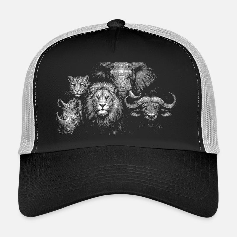 « Big Five » Casquette trucker 