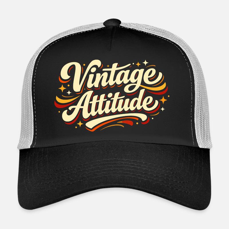 Vintage-Attitüde, lustiger, sarkastischer Opa, Oma Trucker Cap