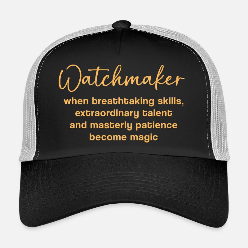 Clockwork Clock Trucker Cap