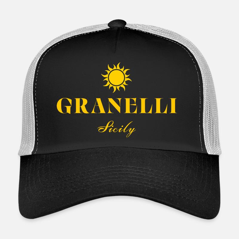 Granelli Sicily Sun Logo Trucker Cap
