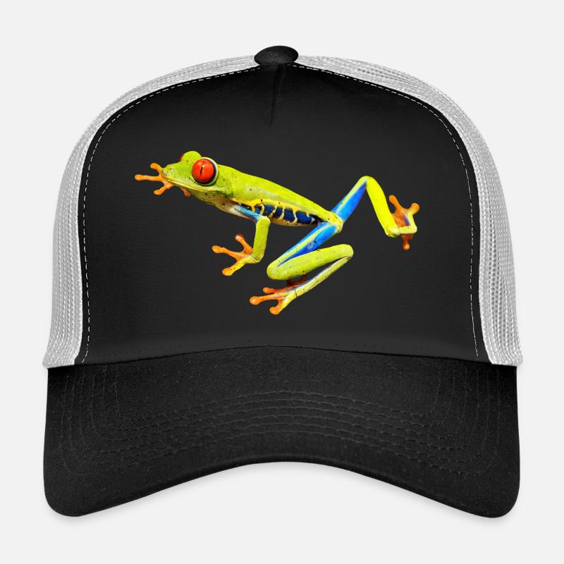 red eye frog frog Trucker Cap