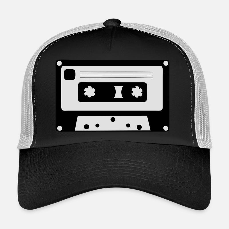 Kassette - Trucker Cap - Schwarz/Steingrau