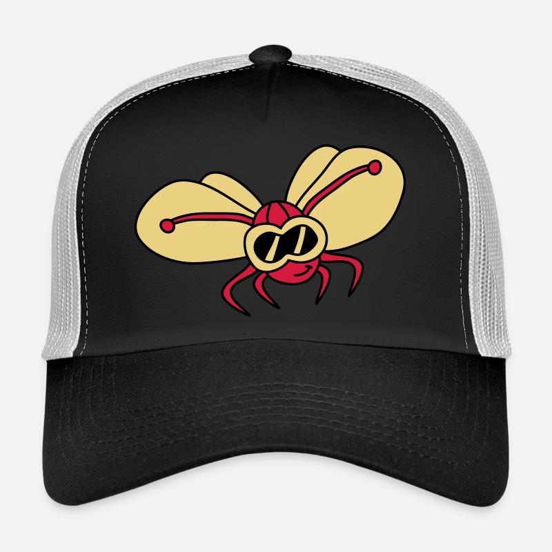 butterfly_pilot_3c Trucker Cap