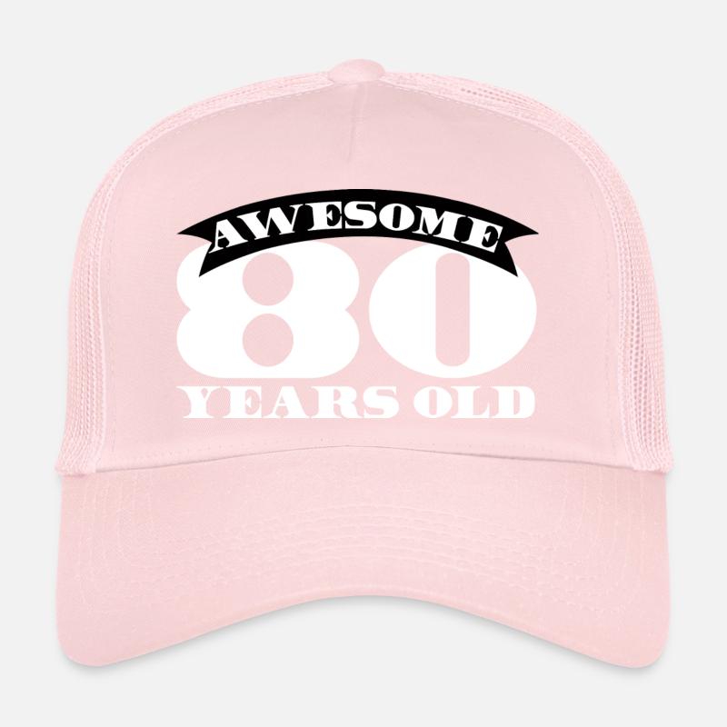 80e anniversaire: impressionnant 80 ans Casquette trucker 