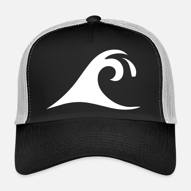Ondes vagues Casquette trucker 