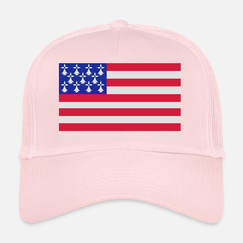 Drapeau de Bretagne Américain Casquette trucker 