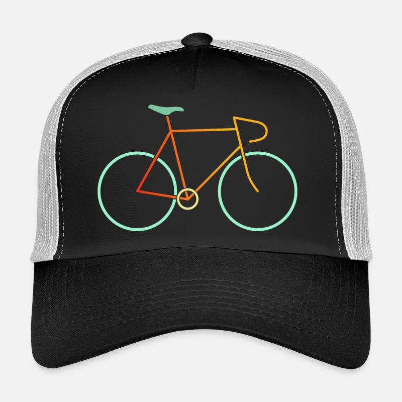 Vélo de course coloré Casquette trucker 