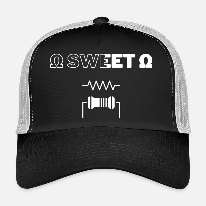 Ohm Sweet Ohm - Trucker Cap - black/stone grey
