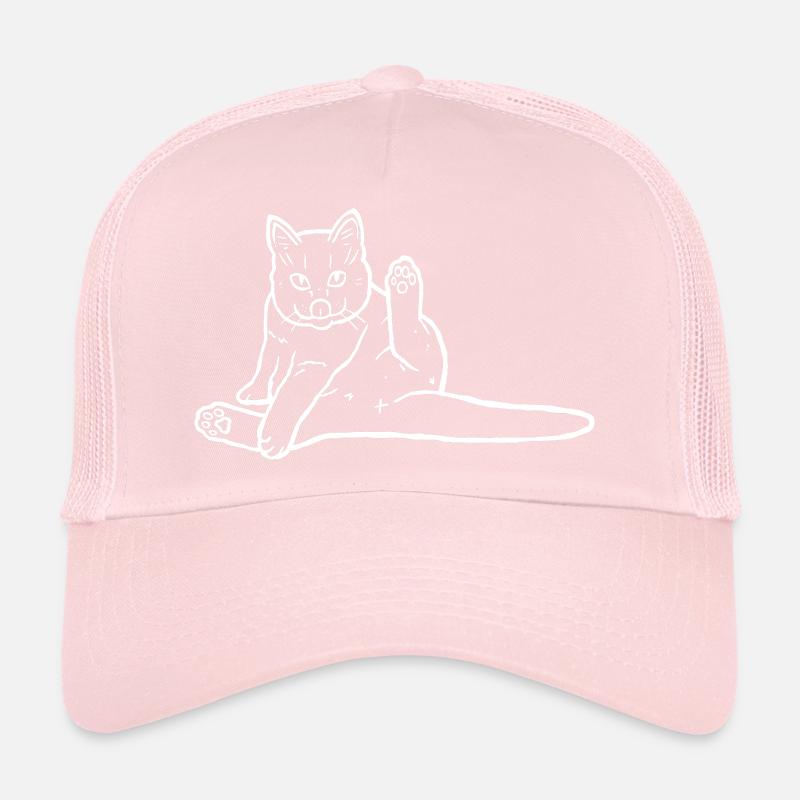 Drôle de chat Meme - Cul de chat Casquette trucker 