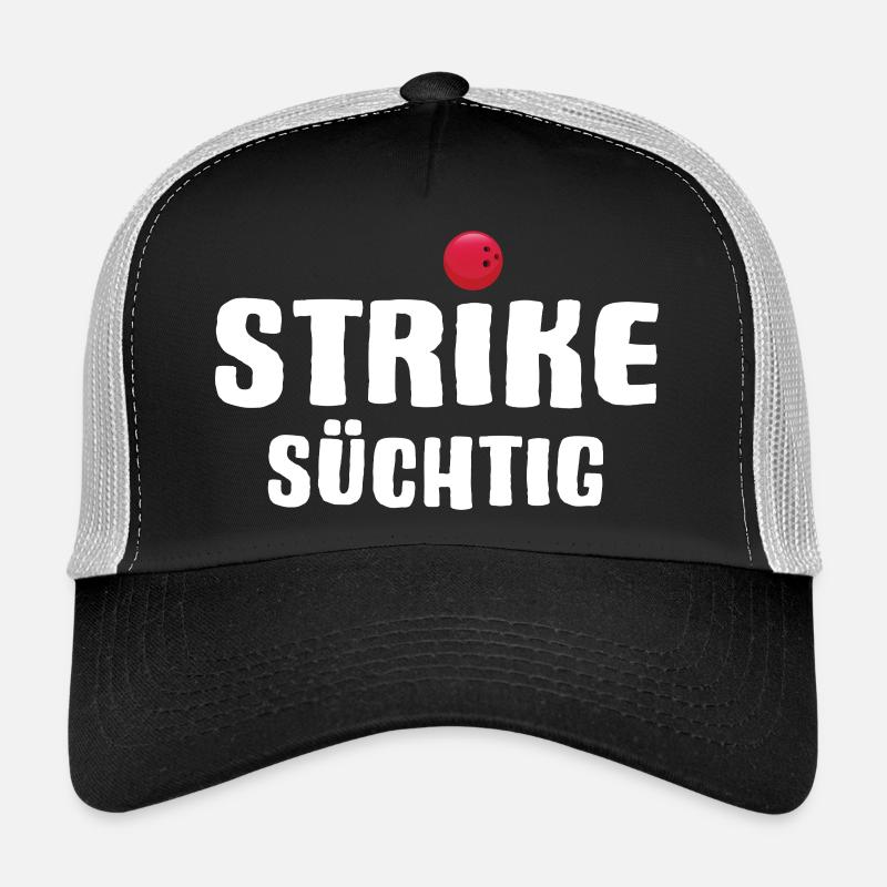 Bowling Strike Bowlingteam Trucker Cap