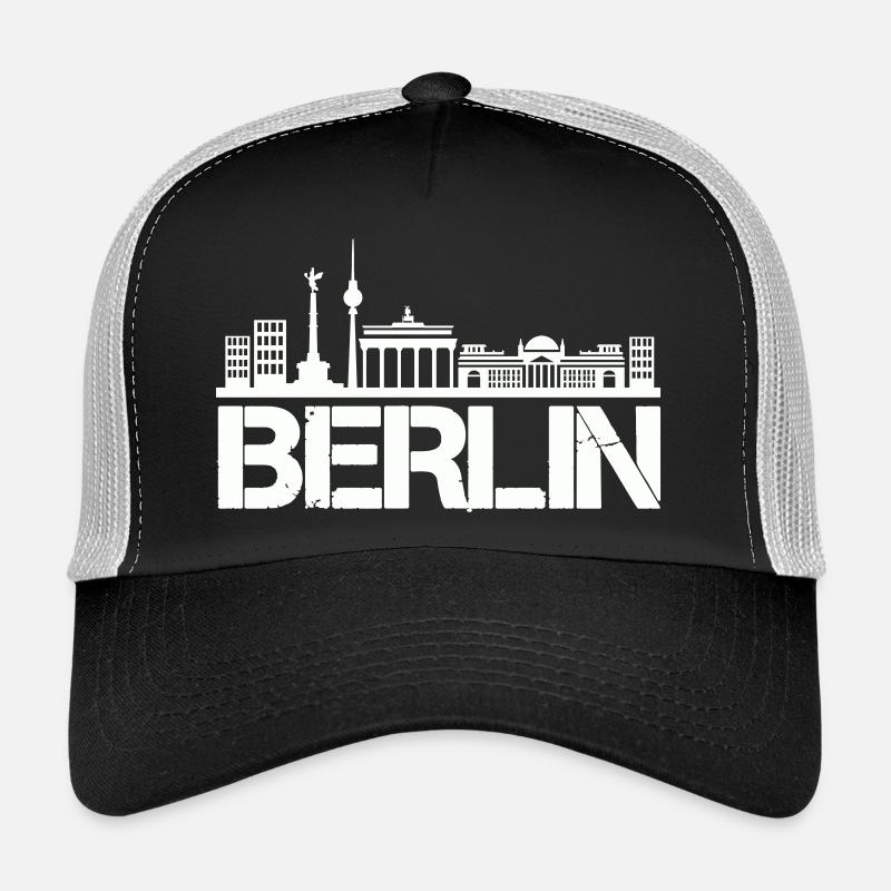 berlin skyline Trucker Cap