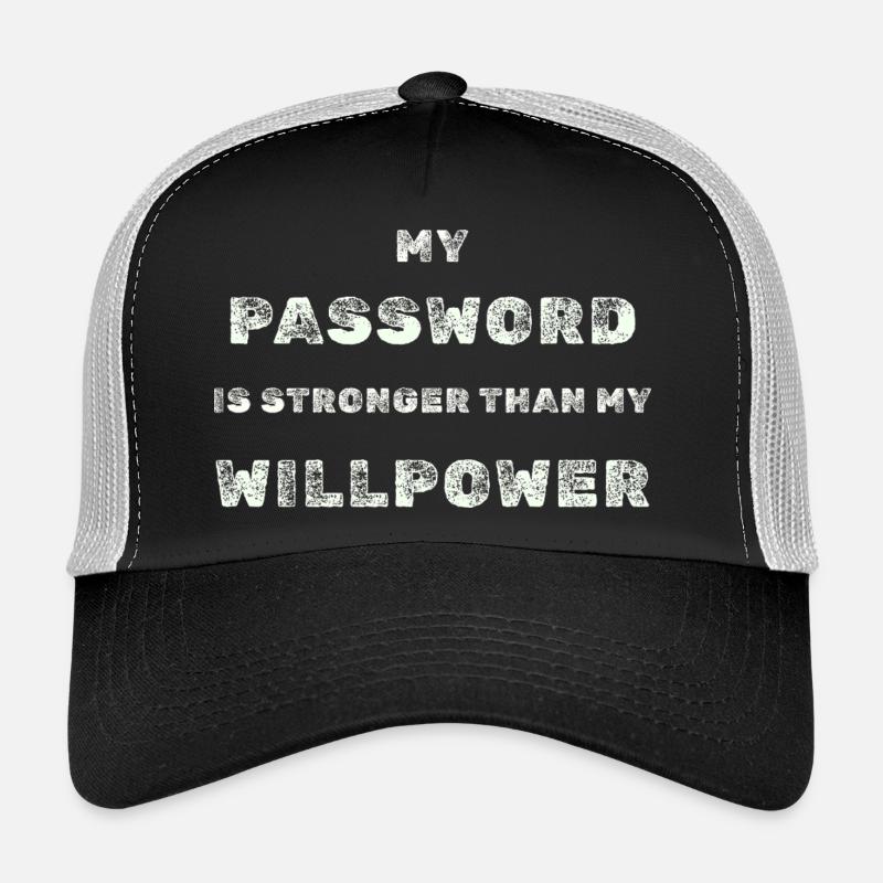 Starkes Passwort – IT Humor Tee Trucker Cap