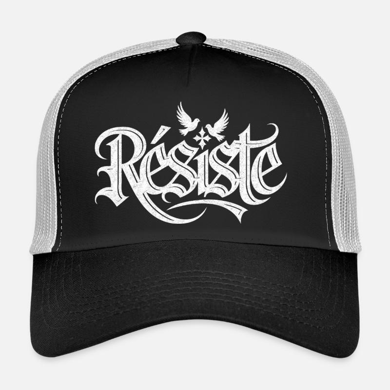 Design Graphique avec Doves et Symbole de Paix Casquette trucker 