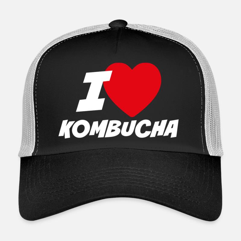 J'adore le kombucha Casquette trucker 