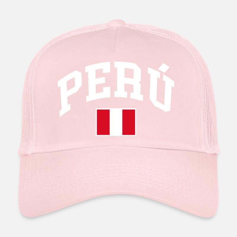 Drapeau du Pérou Casquette trucker 