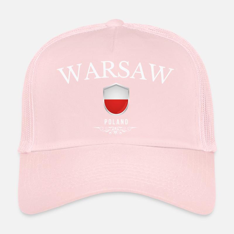 Varsovie, Pologne, design minimaliste élégant Casquette trucker 