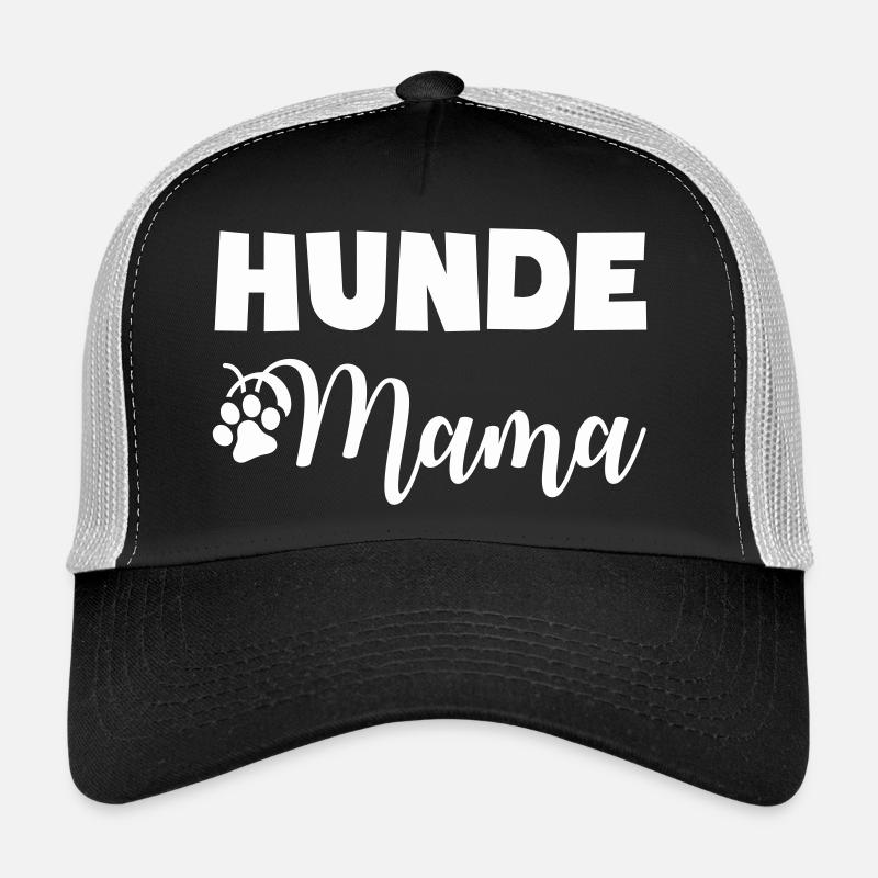 Dog Lover Mom Motif Trucker Cap